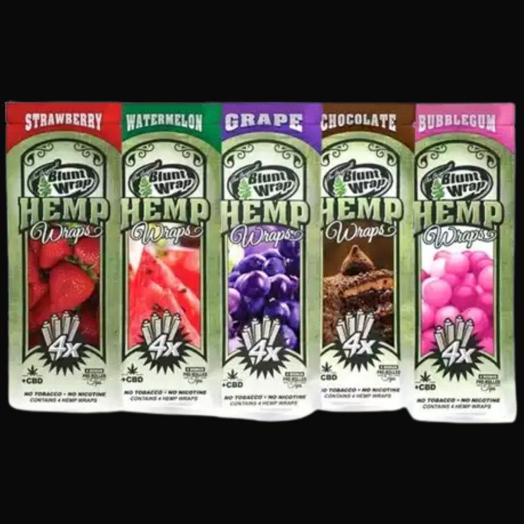 HEMP WRAPS CBD X4